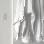 NWT Cotton Peasant Blouse Womens S Oversize Flare Sleeve Top Lagenlook Boho White Photo 5