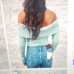 Free People  Autumn Cozy Off The Shoulder Bodysuit Size M Photo 7