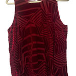 Sunday in Brooklyn  red velvet swing tank size L glam, holiday, Photo 0
