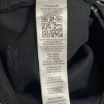 frame denim π Frame Le Crop Mini Boot Black Jeans in Houndstooth Shine Photo 6