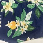 Old Navy Sun Dress Women’s Smocked Tiered Midi Tropical Floral Blue Lined Small Photo 5