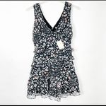 The East Order New Skye Leopard Mini Dress Ruffle Photo 1