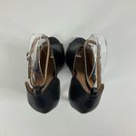 Truffle Collection  Black Ankle Strap Peep Toe Heels Size 38 Photo 4