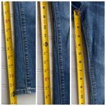 EXPRESS Legging Ankle Jeans Split Hem Blue Size 2S Mid rise denim 26W 24L Photo 5