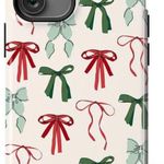 Holiday Bows iPhone 15 Pro Case Photo 0