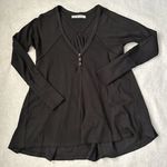 Free People  We The Free Citrine Tee Black Size XS Photo 2