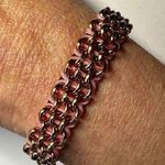 Nogu Monarch Butterfly Links, Original Kismet Bracelet, Pink x Rose Gold Orange Photo 0