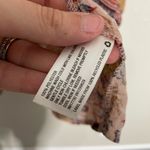 Knox Rose  Floral Pussybow Tie Blouse Boho XS Photo 4