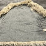 Evereve Dylan melange Sherpa faux fur vest - small Photo 7