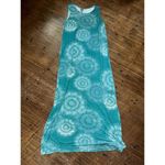 Chico's Chico’s turquoise knit vacationcore resort sleeveless maxi dress Photo 3