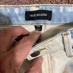 True Religion  Light Washed‎ Distressed Denim Shorts 26 Photo 3