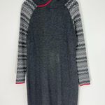 Krimson Klover Shelby Hoodie Sweater Dress Charcoal Size Medium Gray Photo 2