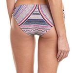 Red Carter  Coral Aztec Bikini Bottom M Photo 1