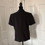 Style & Co . Black Pinstripe Women's Blazer, Size 14 Petite Photo 4