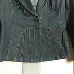 Bisou Bisou  Dark Blue Denim Jacket Photo 1