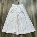 Lulus Lulu’s NWT Sail With Me White High-Waisted Wide-Leg Pants Palazzo Size Medium Photo 3
