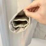 prAna  Martina Water Repellent Long Trench Jacket in Cream Size M Photo 5