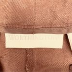 Worthington Size 12 100% Linen Brown Wide Leg Capris w/Front Pockets Photo 5