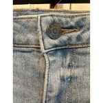 Carly Jean Los Angeles Carly Jean LA Women's Light Wash Distressed Denim Jeans Chrissy Leg 5 Photo 4