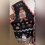 Designer Originals Studio Fa La La Vintage Women Size L Christmas Black Sweater Size L Photo 3