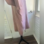 Maeve  Crew Neck Side Slit Tunic Sweater large oversized layered workwear staple Photo 6