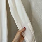 Equipment  Coupe Silk Button Down Shirt in Beige Size Small Long Sleeve Photo 12