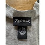 Maggie Barnes  Sz 3X Flowy Open Cardigan‎ Sweater One Button Metallic Classic NWT Photo 2