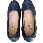 Mountain Sole  blue faux leather and fabric comfort flats women’s size 8.5 Photo 5