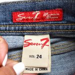 Seven7 Jeans Womens 24 Low Rise Blue Denim Y2K Vintage Photo 1
