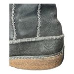 Timberland Fauna Tall Suede moccasin lace up Boots Black size 7.5 Photo 9