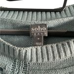 Soho New York & CO.   Women's Soft Teal Knit Sweater Size M Photo 1