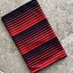 Pier Giorgio Paisley & Striped Rectangular Scarf, New in Packaging Photo 0