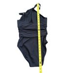 Bleu Rod Beattie  Women Urban Goddess High Neck One-Piece Swimsuit Black Size 4 Photo 5