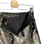 Free People NWT  Skinny Camo Reversible Sequin Lined Mini Skirt Photo 7