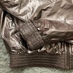 Victoria's Secret Victoria’s Secret Gold Metallic Sport Jacket/Bomber Jacket Size M Photo 8