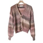 27 Miles Leda Cardigan in Fantasy Pink Alpaca Wool Blend Size XS Photo 1