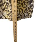 Chico's Zenergy Women's Size 2 Medium Cheetah Animal Print Short Sleeve Shirt Photo 6