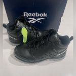 Reebok  Sublite Cushion Work SHOES - RB4144 COMP TOE Womens 7.5 W BLACK‎ NEW Photo 4