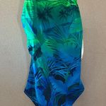 White Stag  One Piece in Blue and Green xl nwt Photo 0