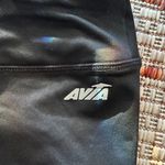 Avia  | Women's Black Athletic Mesh Insert Leggings, M Photo 2