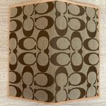 Coach  Checkbook Monogram Wallet Photo 0