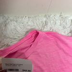 Peach Love California  Bright Pink V-Neck Tee Photo 2