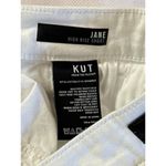 Kut From The Kloth Women’s  White High Rise Shorts Sz 12 Photo 3
