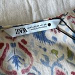 ZARA  Martina Midi Cream Print Dress, size XS Photo 7