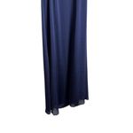 Sachin & Babi Chelsea Navy Blue Bow One Shoulder Sleeveless Formal Gown Size 2 Photo 0