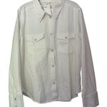 H&M  Classic White Collared Shirt Photo 0