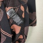 Ted Baker  Uzeniaa Glitter Heart Knit Swing Dress Black Rose Gold Metallic 0 Photo 15