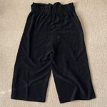 The Limited NEW Black Wide Leg Culottes High Rise Work Pants Black Sz 4 Stretch NWT Photo 4