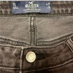 Hollister Women's ULTRAHIGH-RISE DAD JEAN Distressed Black Size 1S Photo 8