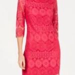 Jessica Howard pink lace sheath dress size 14 NWOT Photo 0